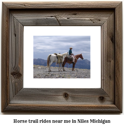 horse trail rides near me in Niles, Michigan